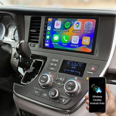 2015–2020 Toyota Sienna Wireless CarPlay & Android Auto Upgrade — Plug and Play