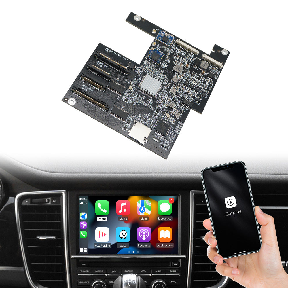 Porsche PCM wireless CarPlay Android Auto module