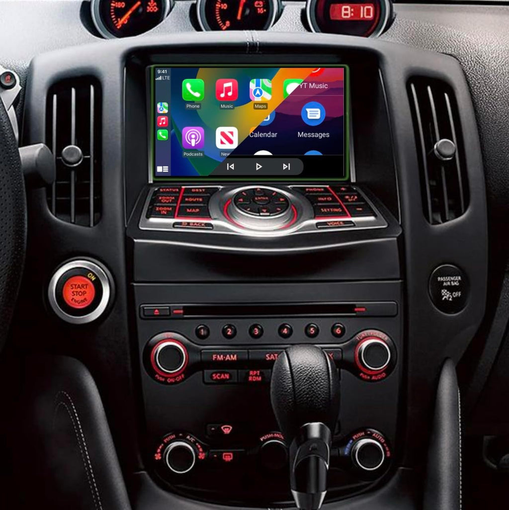 2009–2021 Nissan 370Z Apple CarPlay Module | Wireless CarPlay & Android Auto — Keeps Factory Bose