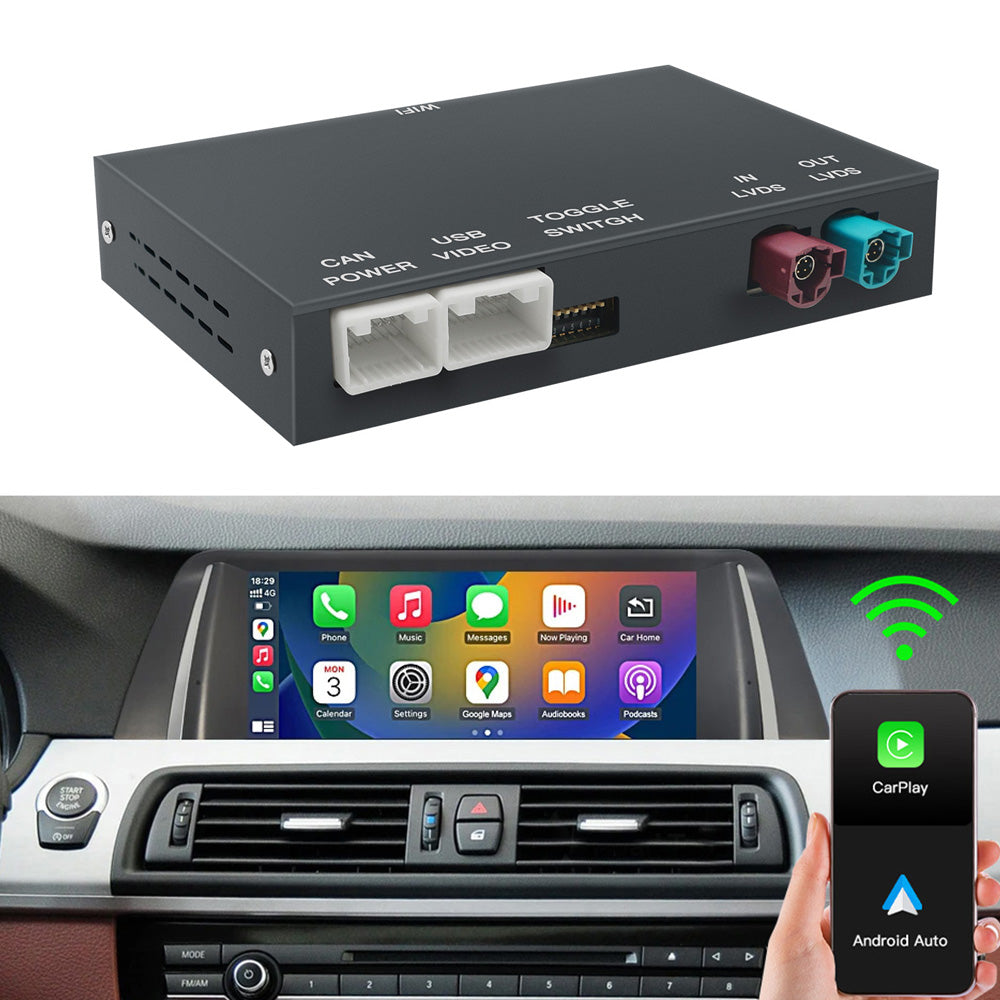 BMW MINI NBT EVO wireless CarPlay Android Auto module