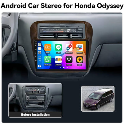 1999–2004 Honda Odyssey Wireless CarPlay & Android Auto Upgrade — Plug and Play