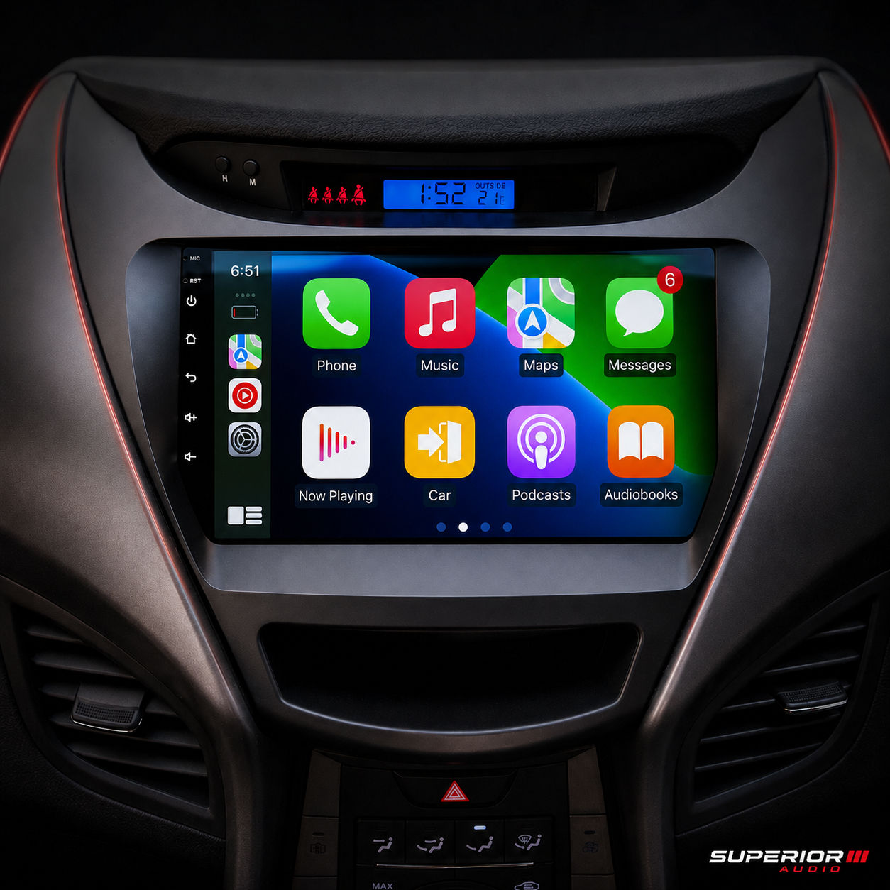 2011–2016 Hyundai Elantra Wireless CarPlay & Android Auto Upgrade — Plug and Play