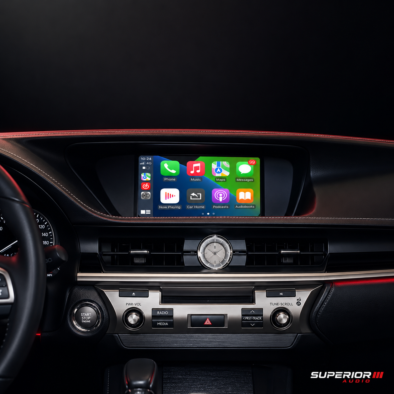 2014–2019 Lexus (ES / RX / NX / GS / IS / CT / LS / LX / UX / RC) — Wireless CarPlay & Android Auto Module