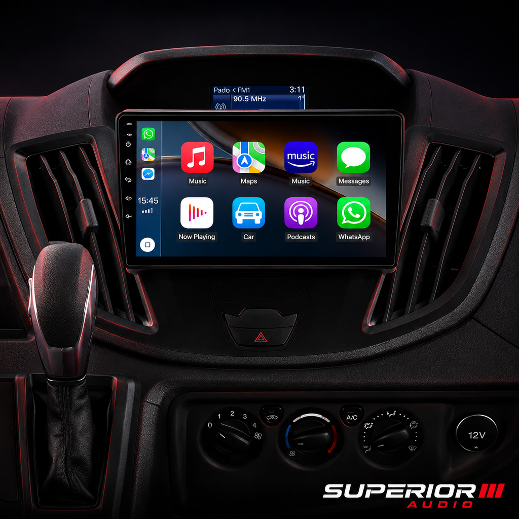 2013–2017 Ford Transit Wireless CarPlay & Android Auto Upgrade — Plug and Play