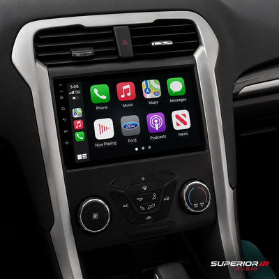 2013–2020 Ford Fusion Wireless CarPlay & Android Auto Upgrade — Plug and Play