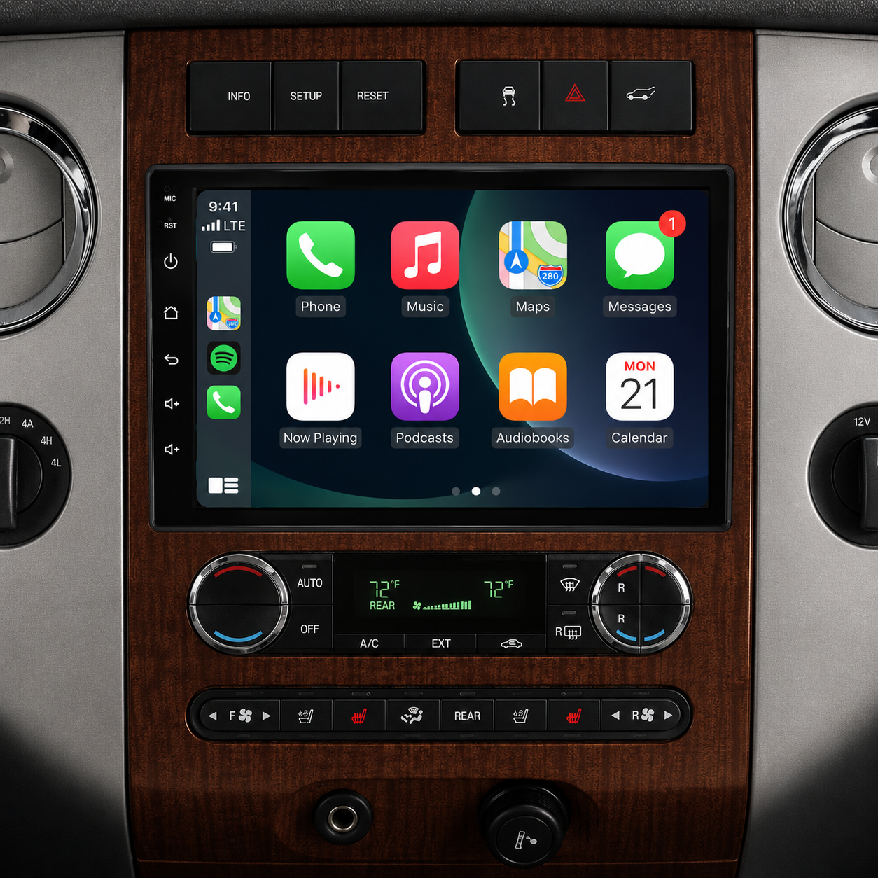 2007–2014 Ford Expedition Wireless CarPlay & Android Auto Upgrade — Plug and Play