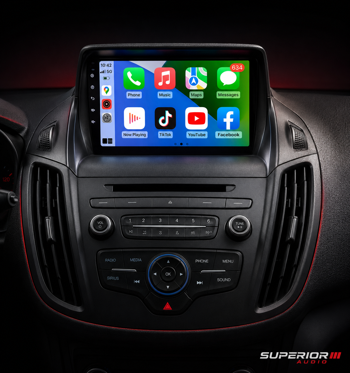 2013–2019 Ford Escape Wireless CarPlay & Android Auto Upgrade — Plug and Play