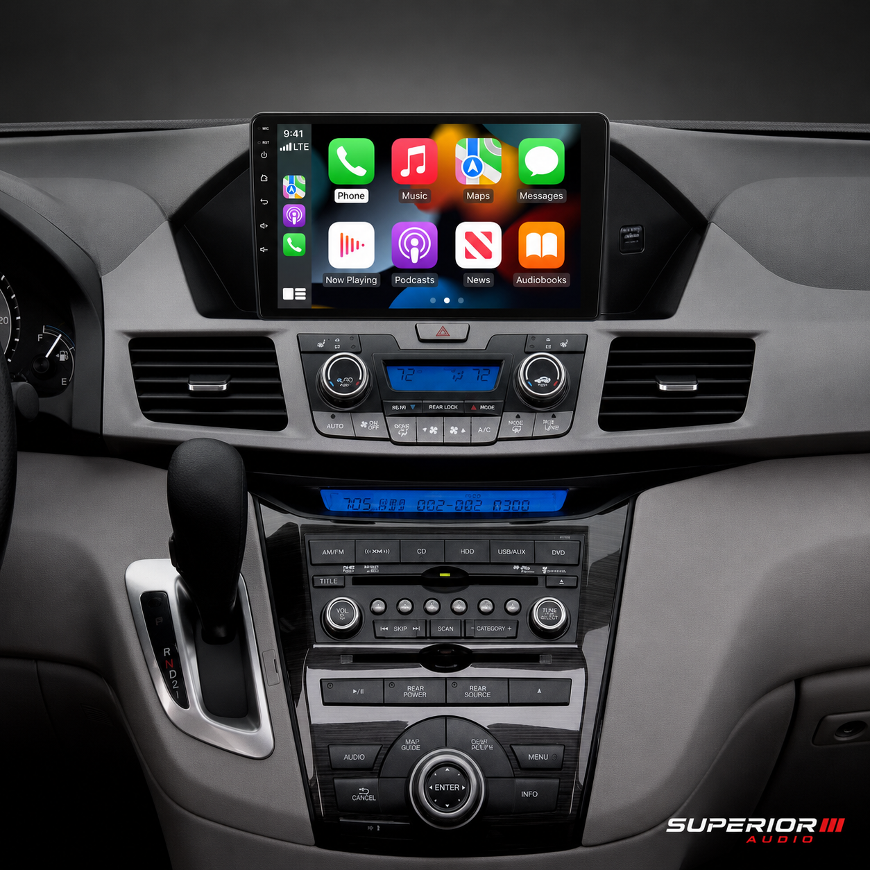 2011–2017 Honda Odyssey Wireless CarPlay & Android Auto Upgrade — Plug and Play