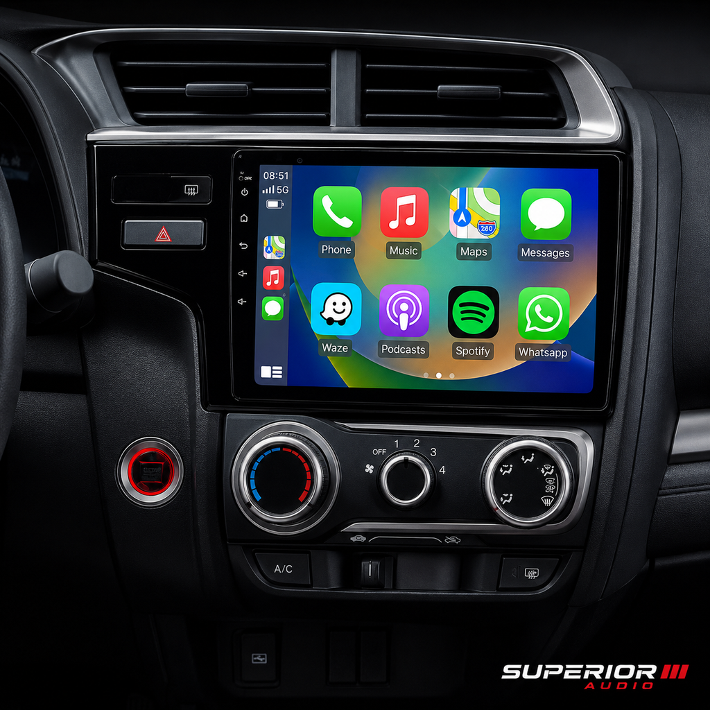 2015–2020 Honda Fit Wireless CarPlay & Android Auto Upgrade — Plug and Play