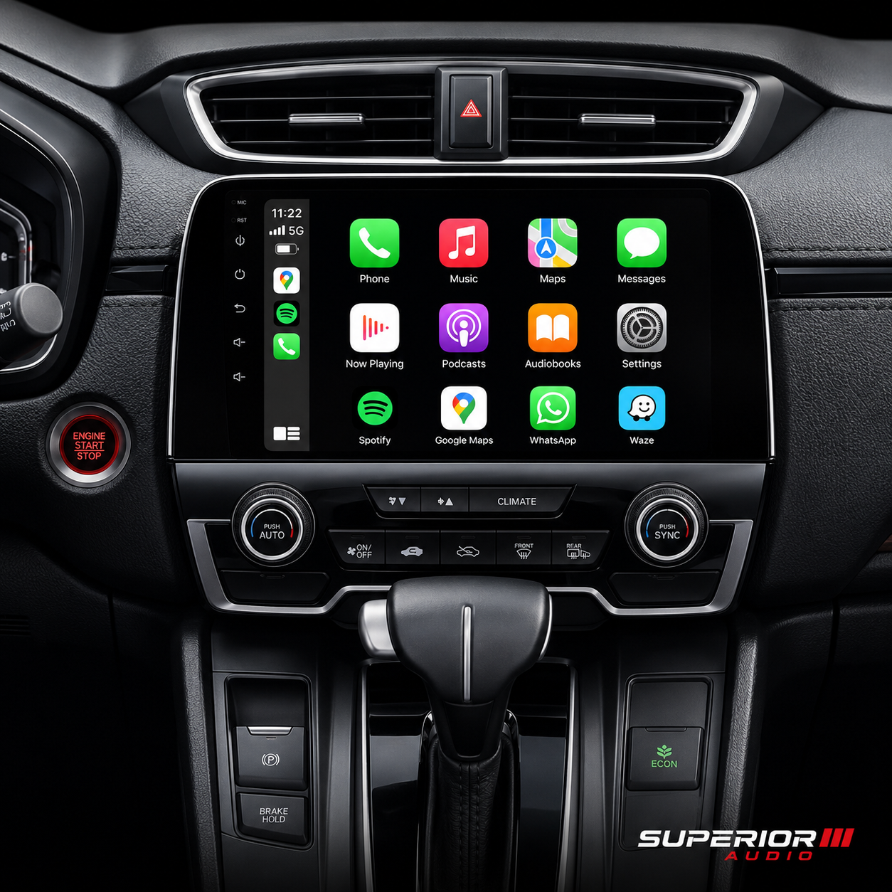 2017–2022 Honda CR-V Wireless CarPlay & Android Auto Upgrade — Plug and Play