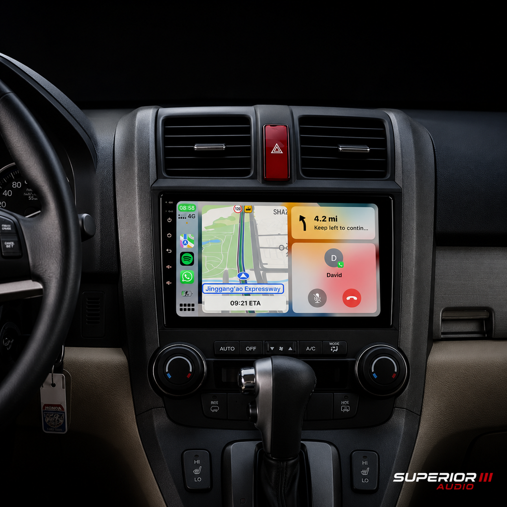 2007–2011 Honda CR-V Wireless CarPlay & Android Auto Upgrade — Plug and Play