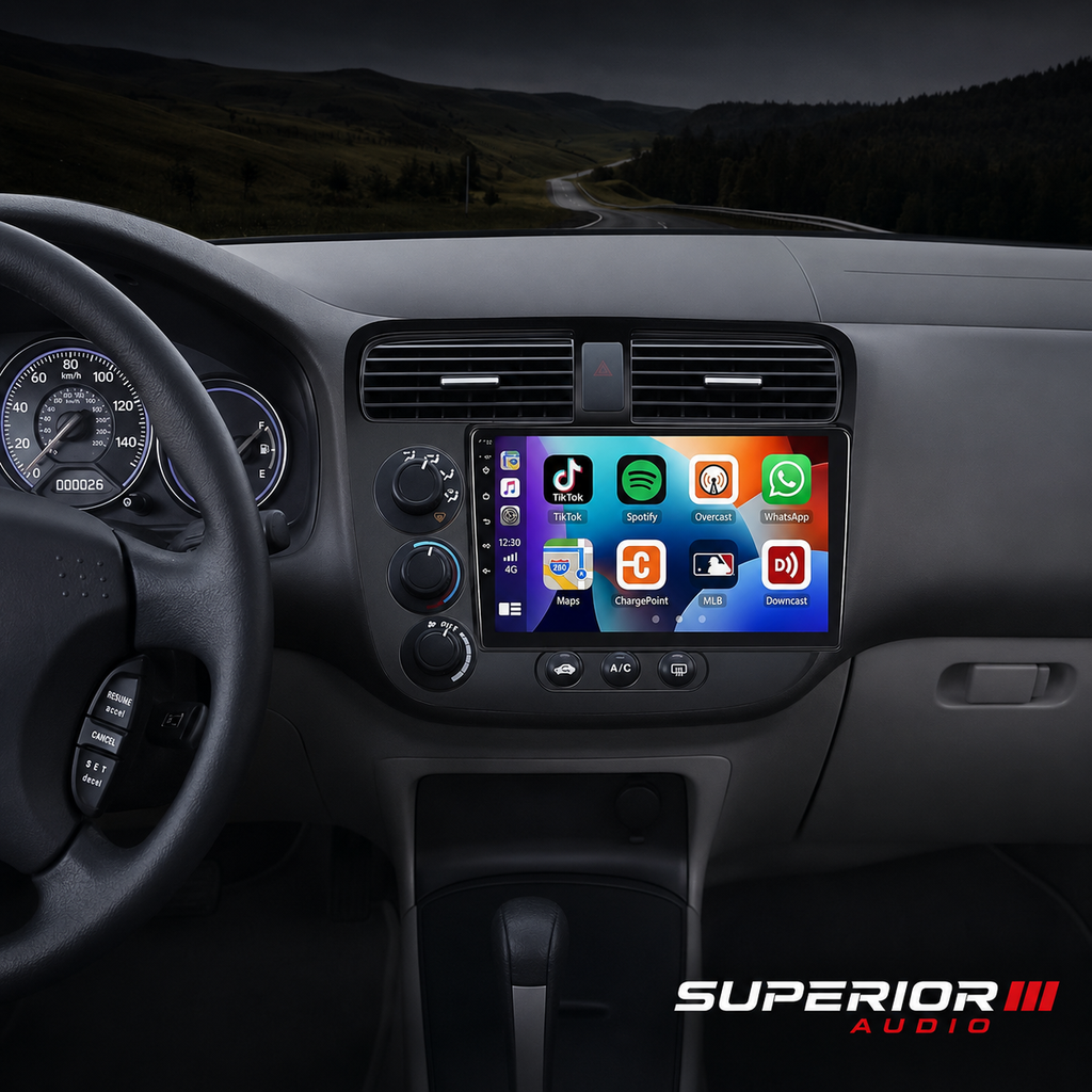 2000–2005 Honda Civic Wireless CarPlay & Android Auto Upgrade — Plug and Play