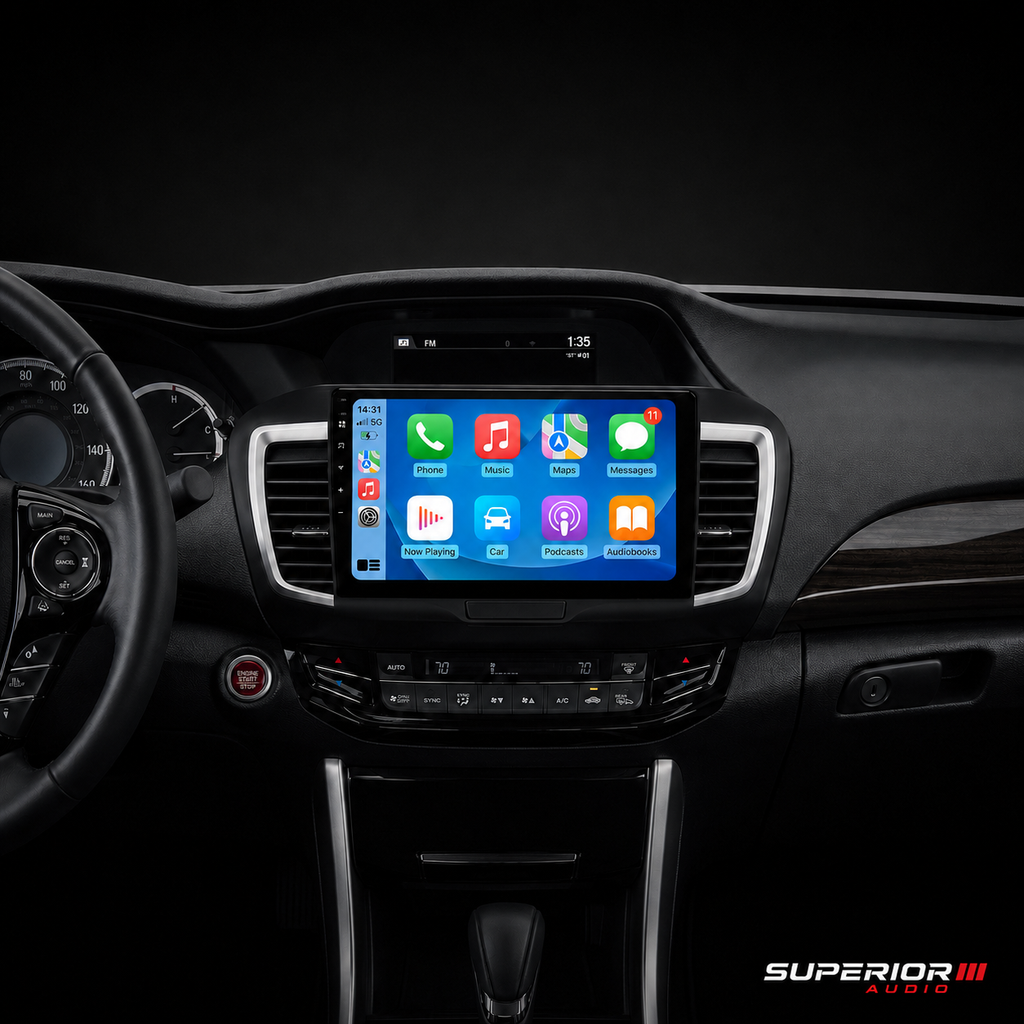 2013–2017 Honda Accord Wireless CarPlay & Android Auto Upgrade — Plug and Play