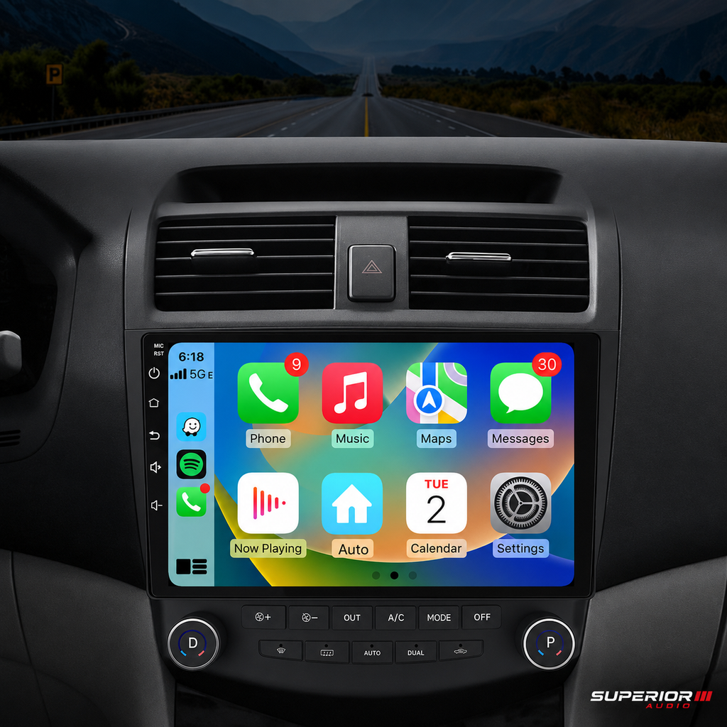 2003–2007 Honda Accord Wireless CarPlay & Android Auto Upgrade — Plug and Play