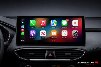 2021–2023 Hyundai Santa Fe Wireless CarPlay & Android Auto Screen Upgrade