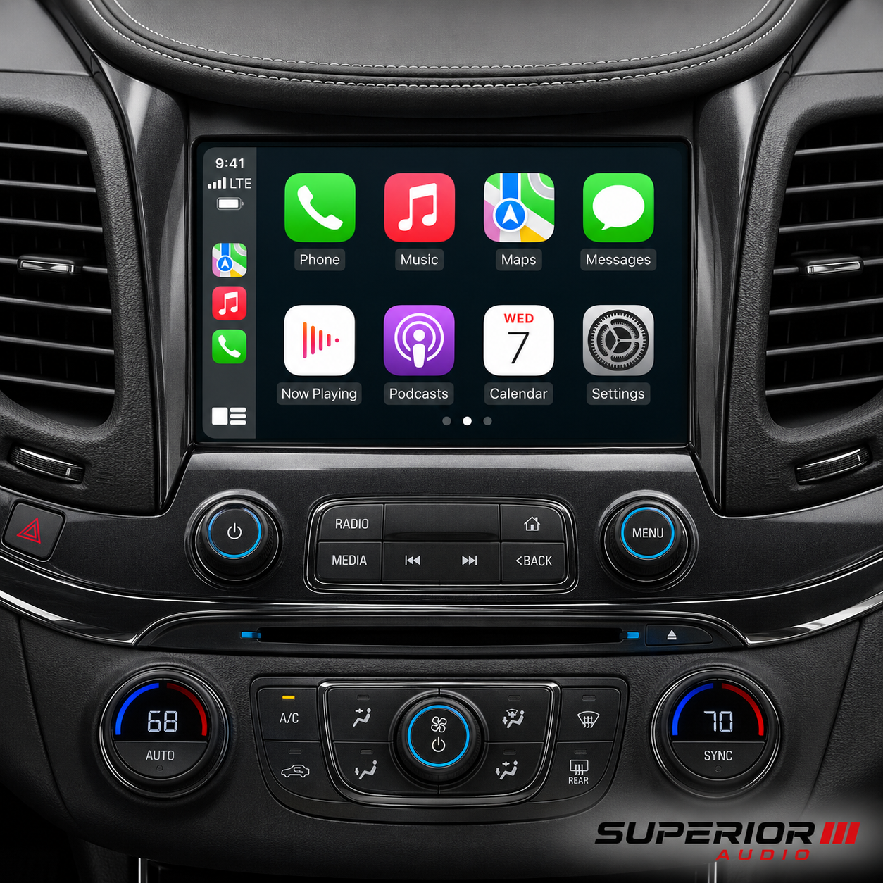 2014–2020 Chevrolet Impala — Wireless CarPlay & Android Auto Module (Keeps Factory Screen)