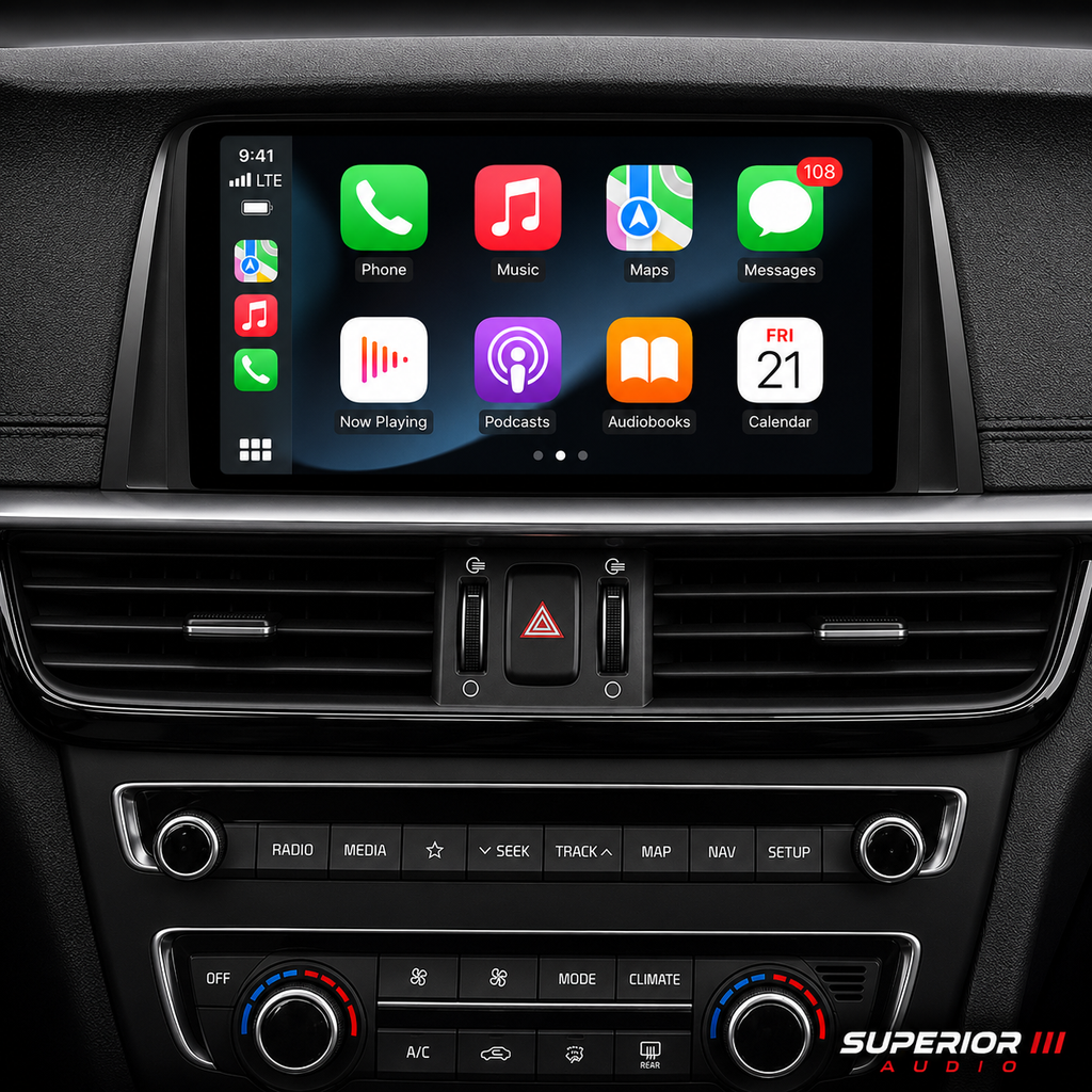 2016–2020 Kia Optima Wireless CarPlay & Android Auto Upgrade — Plug and Play