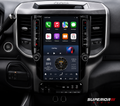 2019–2024 Dodge Ram 1500 12" Tesla-Style CarPlay Screen — Vertical Touchscreen
