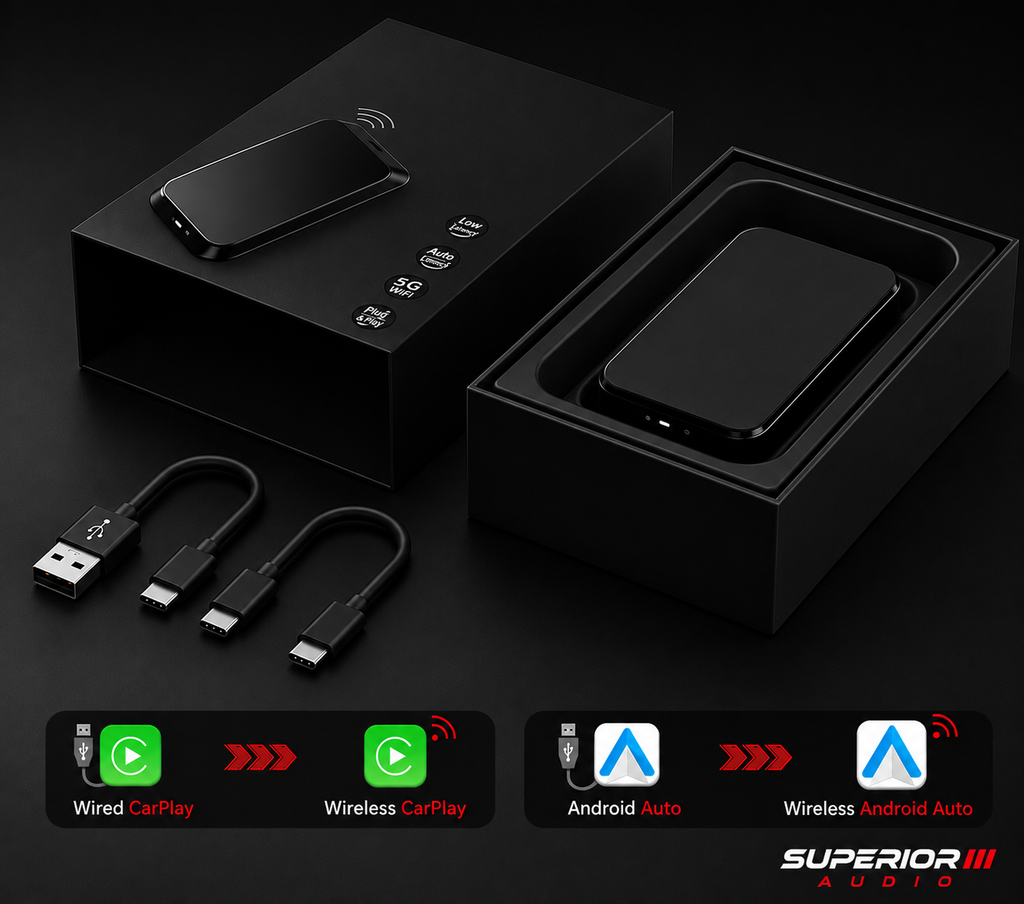 Universal Wireless CarPlay & Android Auto Adapter Dongle