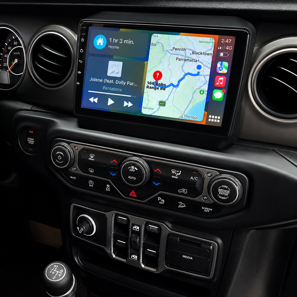 2018–2022 Jeep Wrangler Wireless CarPlay & Android Auto Upgrade — Plug and Play