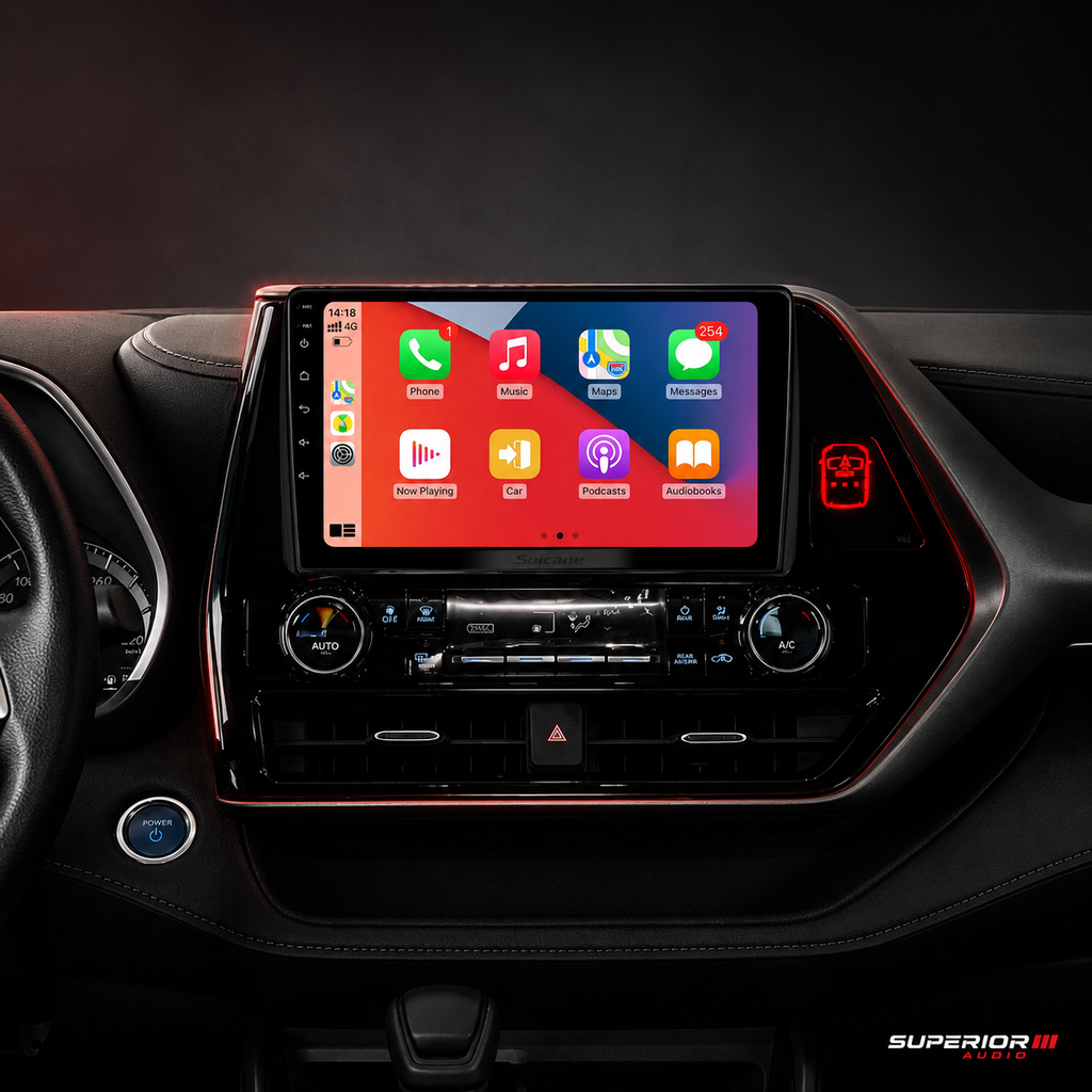 2020–2026 Toyota Highlander Wireless CarPlay & Android Auto Upgrade — Plug and Play