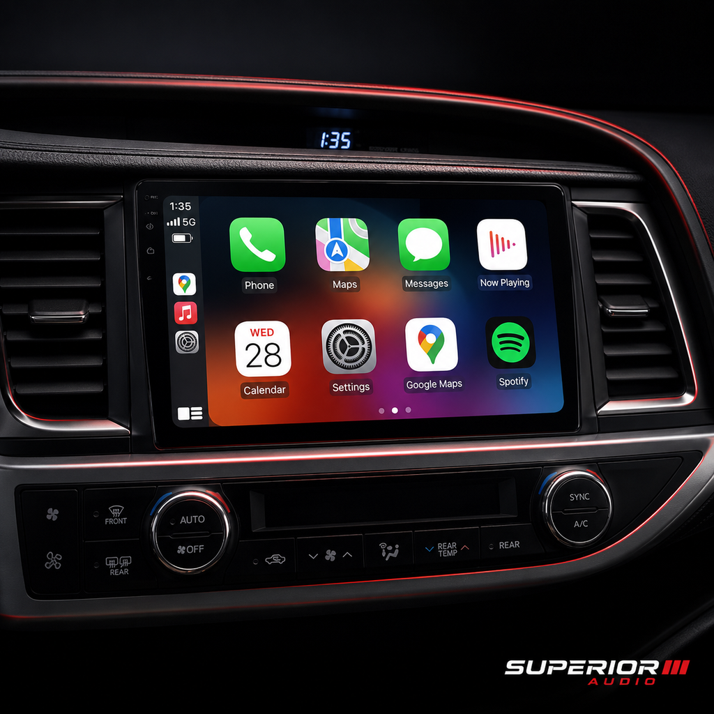 2014–2019 Toyota Highlander Wireless CarPlay & Android Auto Upgrade — Plug and Play