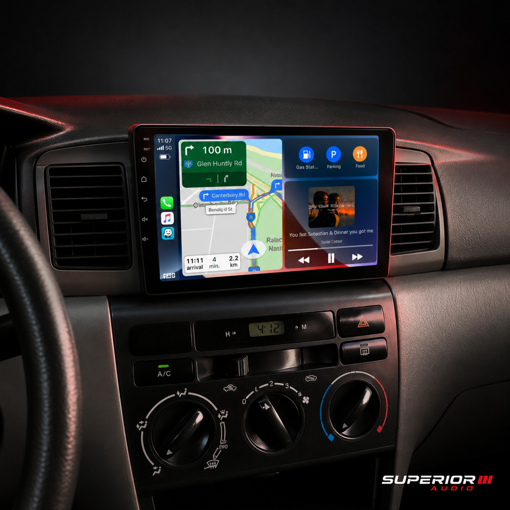 2003–2008 Toyota Corolla Wireless CarPlay & Android Auto Upgrade — Plug and Play