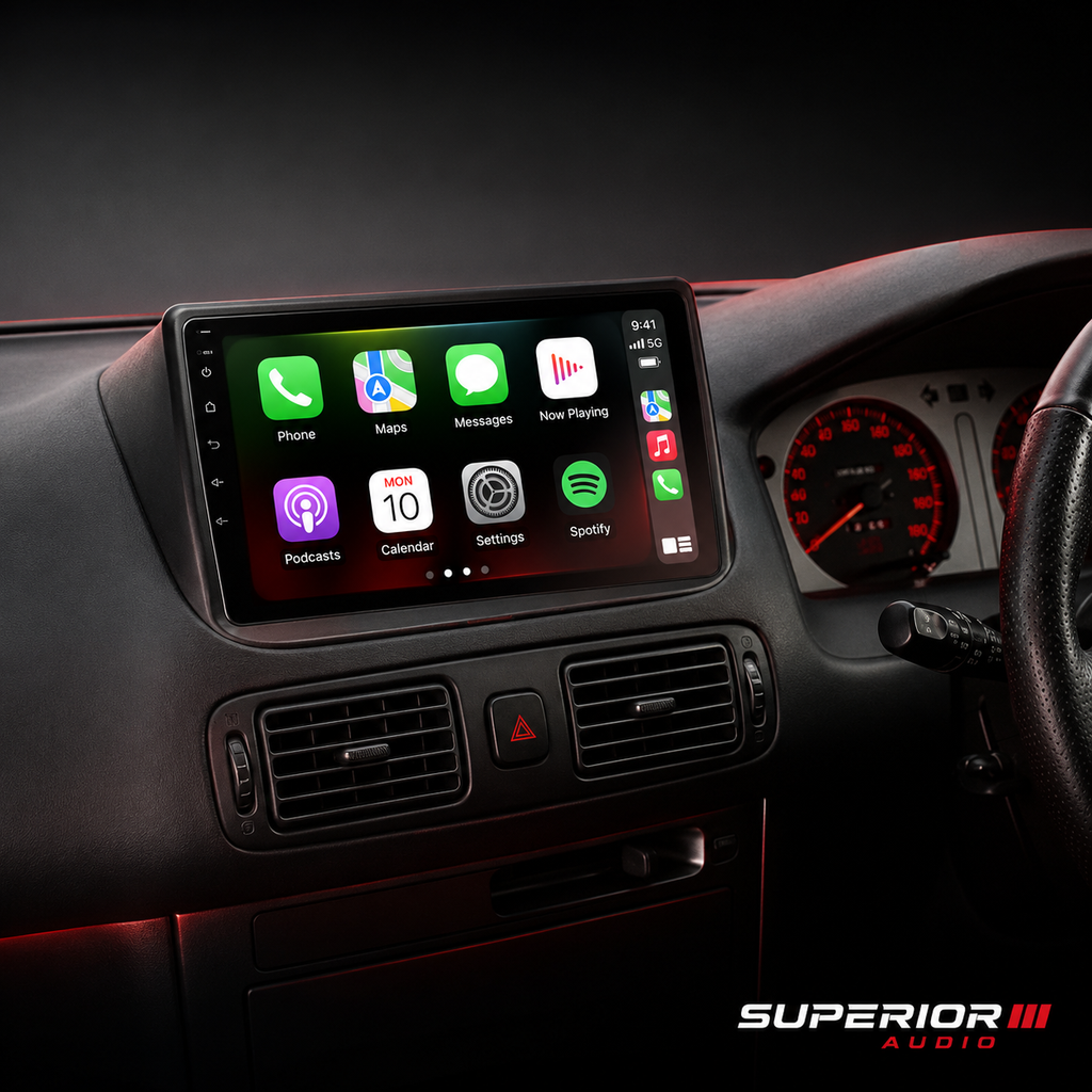 1998–2002 Toyota Corolla Wireless CarPlay & Android Auto Upgrade — Plug and Play