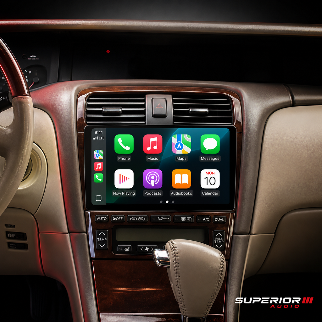 2000–2004 Toyota Avalon Wireless CarPlay & Android Auto Upgrade — Plug and Play