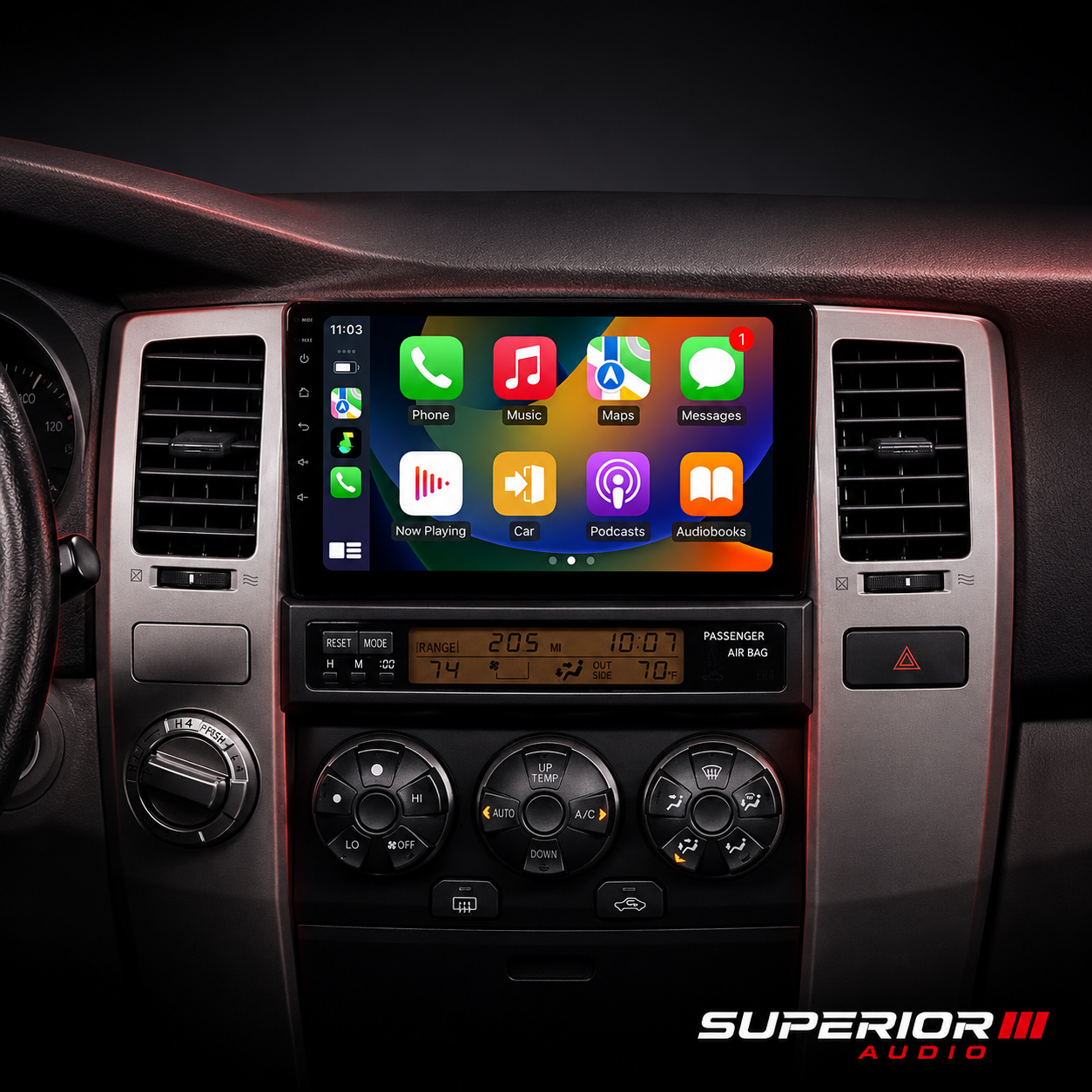 2003–2009 Toyota 4Runner Wireless CarPlay & Android Auto Upgrade — Plug and Play