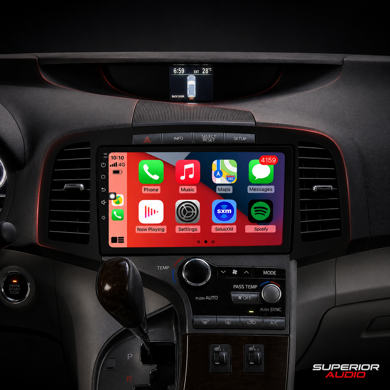 2009–2015 Toyota Venza Wireless CarPlay & Android Auto Upgrade — Plug and Play