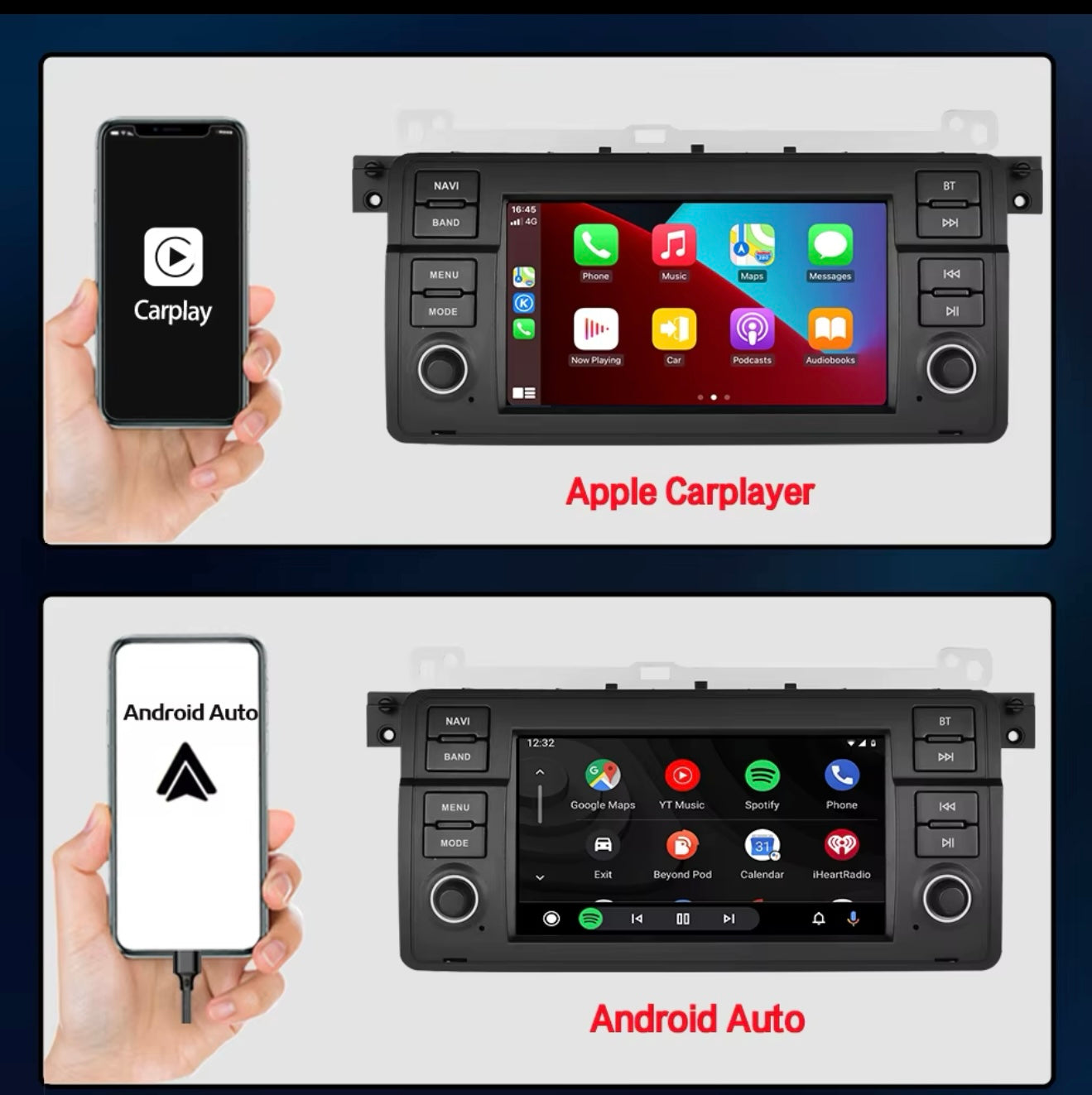1999-2005 BMW 3 series CarPlay Unit
