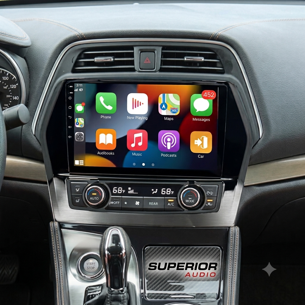 2016–2023 Nissan Maxima Wireless CarPlay & Android Auto Upgrade — Plug and Play