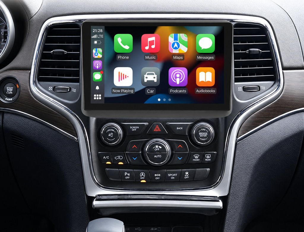 2014–2019 Jeep Grand Cherokee Wireless CarPlay & Android Auto Upgrade — Plug and Play