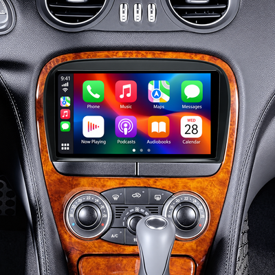 2005–2012 Mercedes-Benz SL-Class Wireless CarPlay & Android Auto Upgrade — Plug and Play