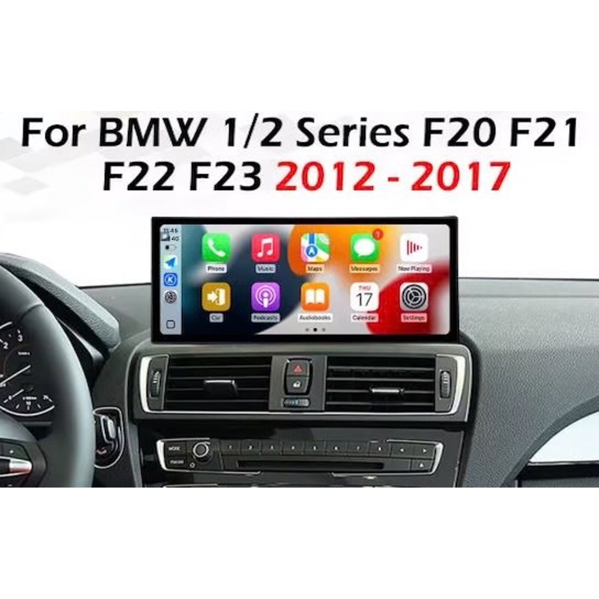BMW 1 / 2 Series F20 F21 F22 F23 (2012–2017) Carplay Screen