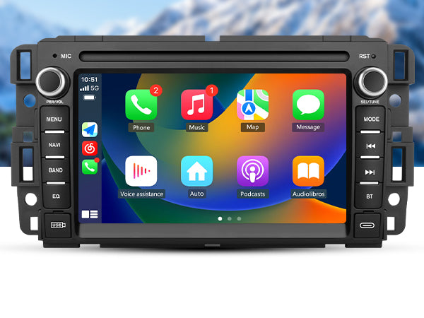 Chevy Silverado Tahoe GMC Sierra Yukon, Android 13 CarPlay Radio
