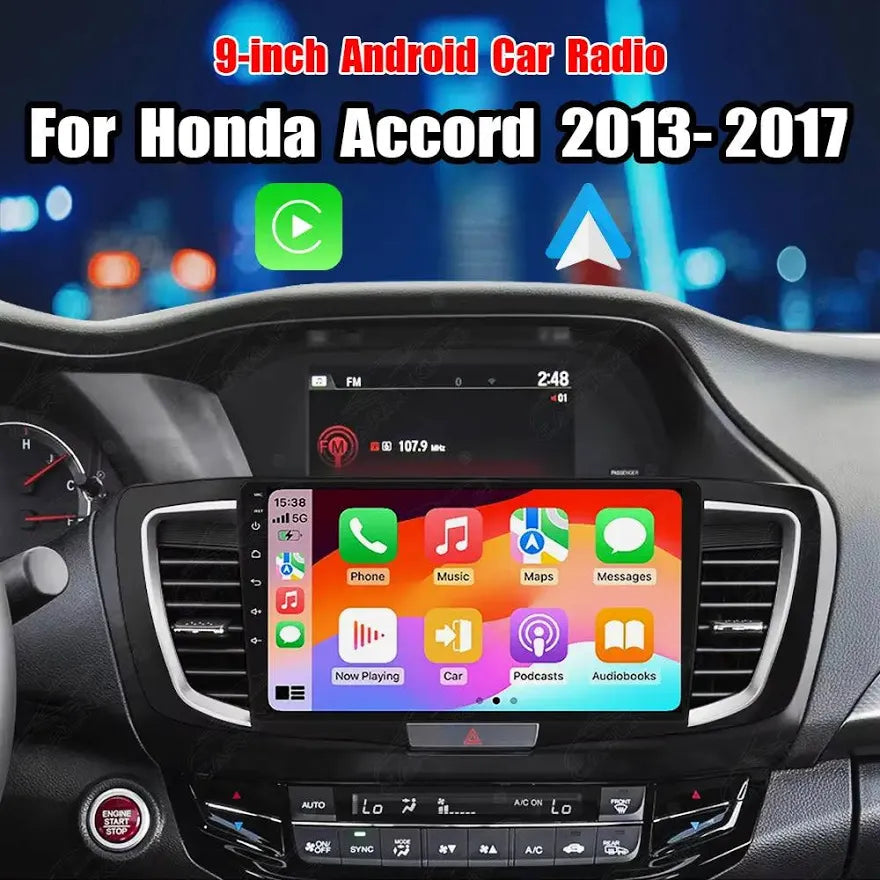 2013-2017 Honda Accord CarPlay unit (Dual screen trim)