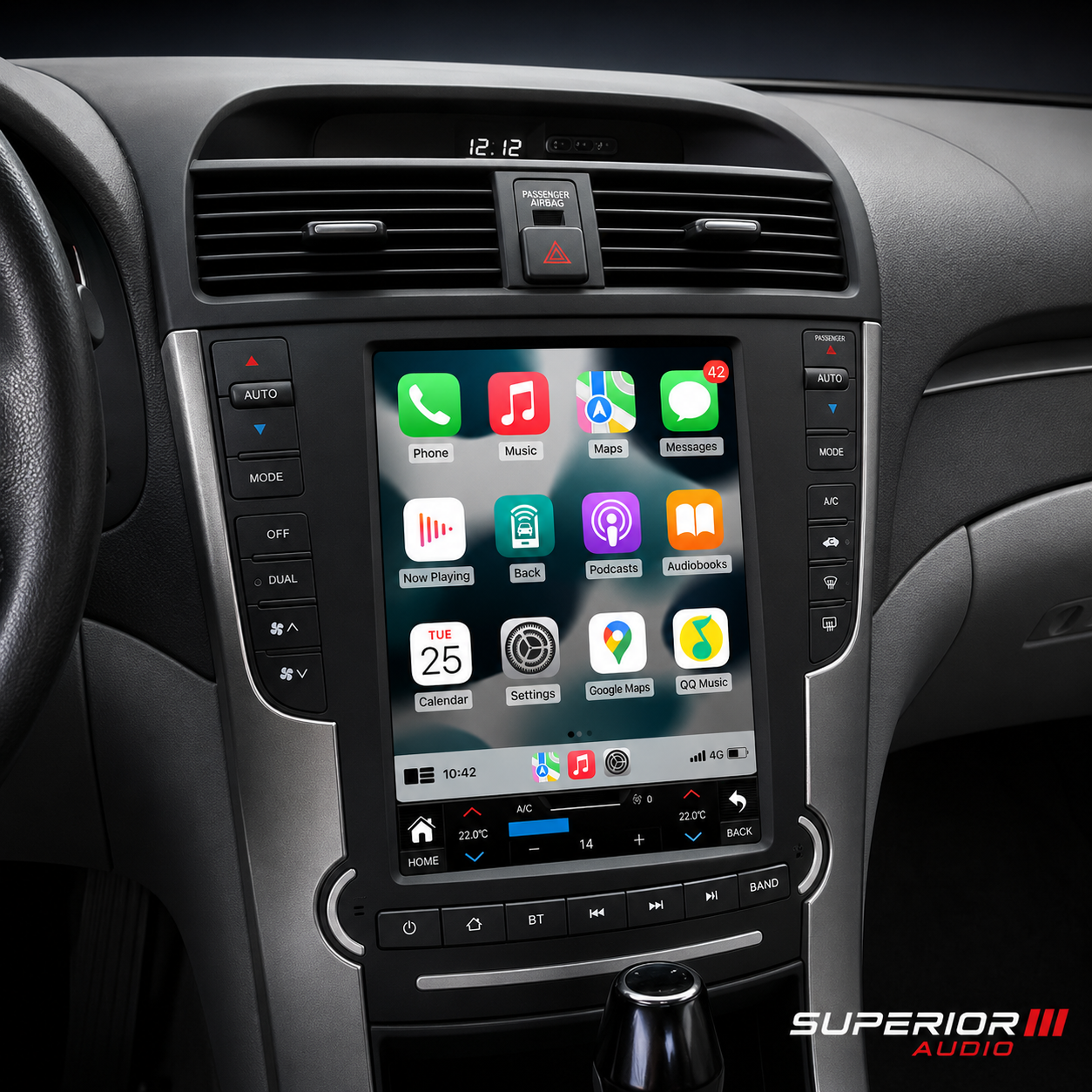 2004–2008 Acura TL Wireless CarPlay & Android Auto Upgrade — Plug and Play