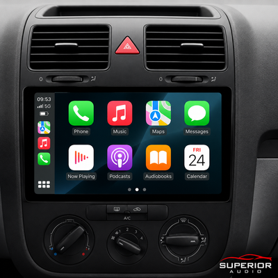 2006–2009 Volkswagen Golf / GTI Wireless CarPlay & Android Auto Upgrade — Plug and Play (Copy)