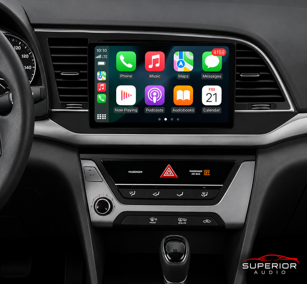 2017–2020 Hyundai Elantra Wireless CarPlay & Android Auto Upgrade — Plug and Play