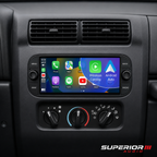 2003–2006 Jeep Wrangler Wireless CarPlay & Android Auto Upgrade — Plug and Play