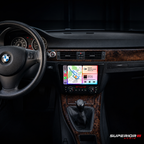 2006–2011 BMW 3 Series (E90–E93) 9" Wireless CarPlay & Android Auto Upgrade — Plug and Play