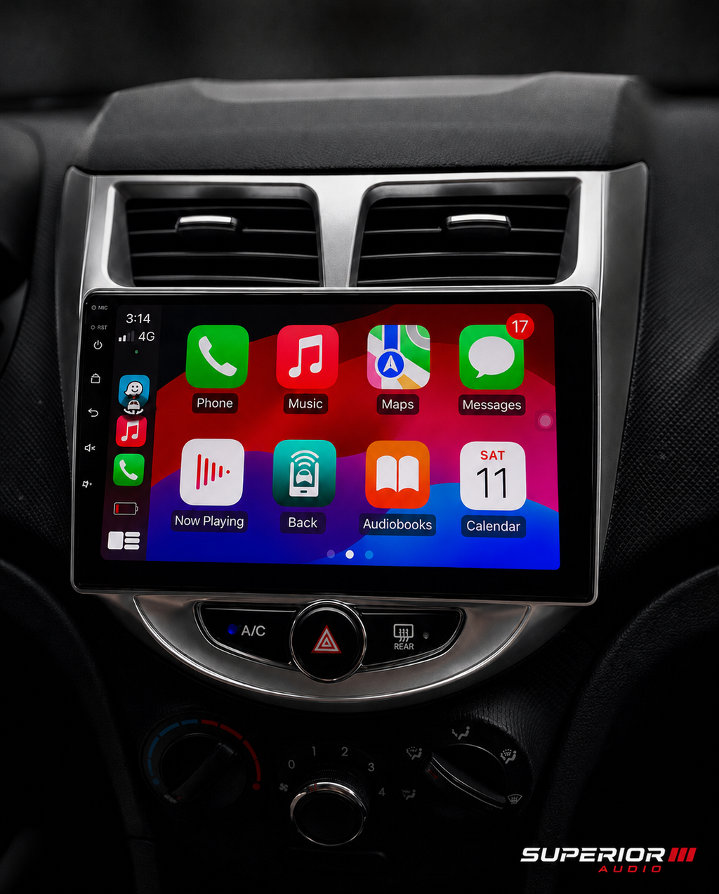 2012–2017 Hyundai Accent Wireless CarPlay & Android Auto Upgrade — Plug and Play