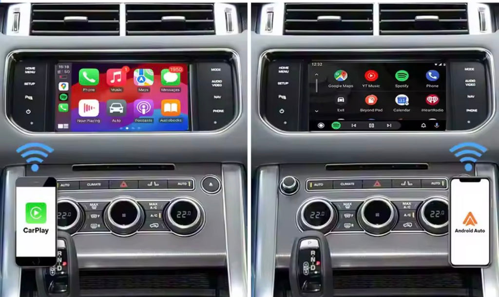 Wireless Apple CarPlay & Android Auto Interface for 2012-2016 Range Rover Sport with Bosch System