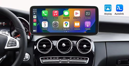 Mercedes Benz C GLC V A GLA CLA Class W176 X156 C117 W205 C253 W4467 Carplay Radio