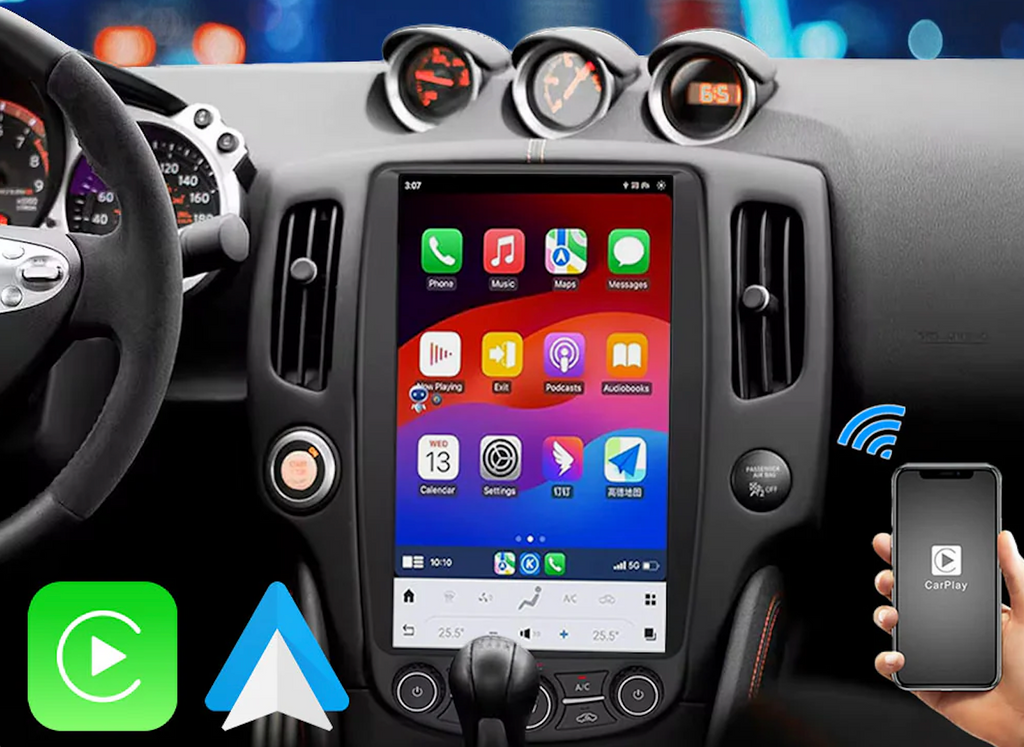 2009–2021 Nissan 370Z Tesla-Style CarPlay Screen | Android Touchscreen Unit