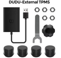 DUDU External TPMS — Tire Pressure Monitor Add-On