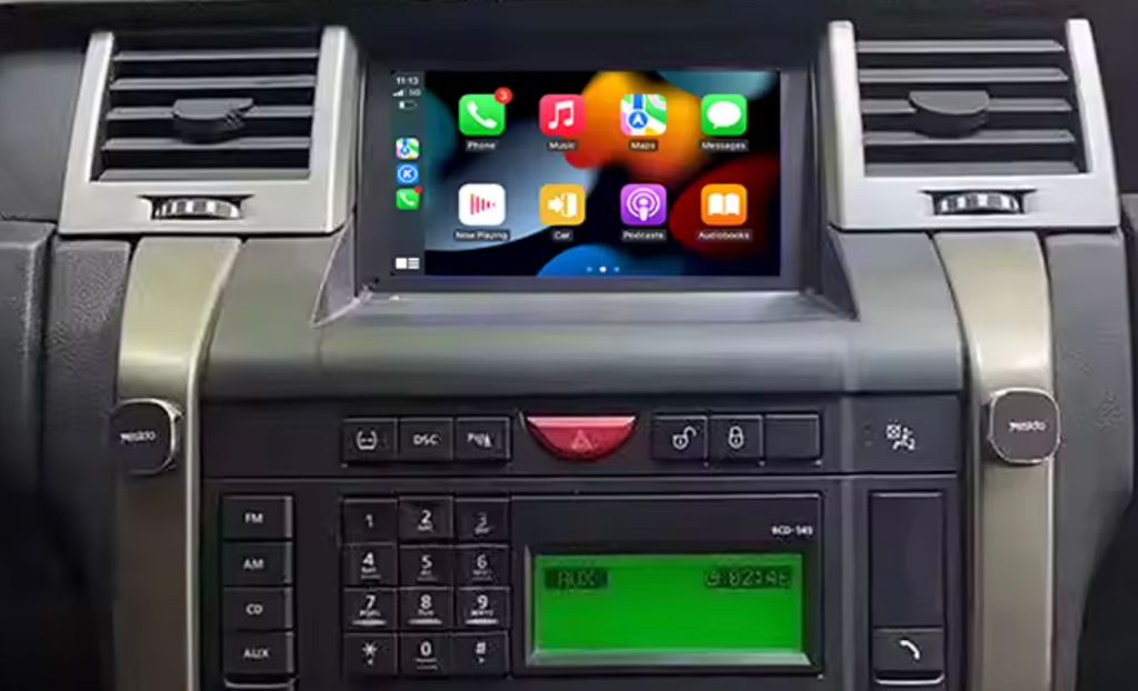 2004–2009 Land Rover Range Rover Sport Wireless CarPlay & Android Auto Upgrade — Plug and Play