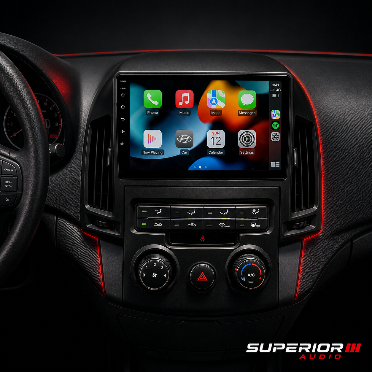 2007–2012 Hyundai Elantra Touring Wireless CarPlay & Android Auto Upgrade — Plug and Play